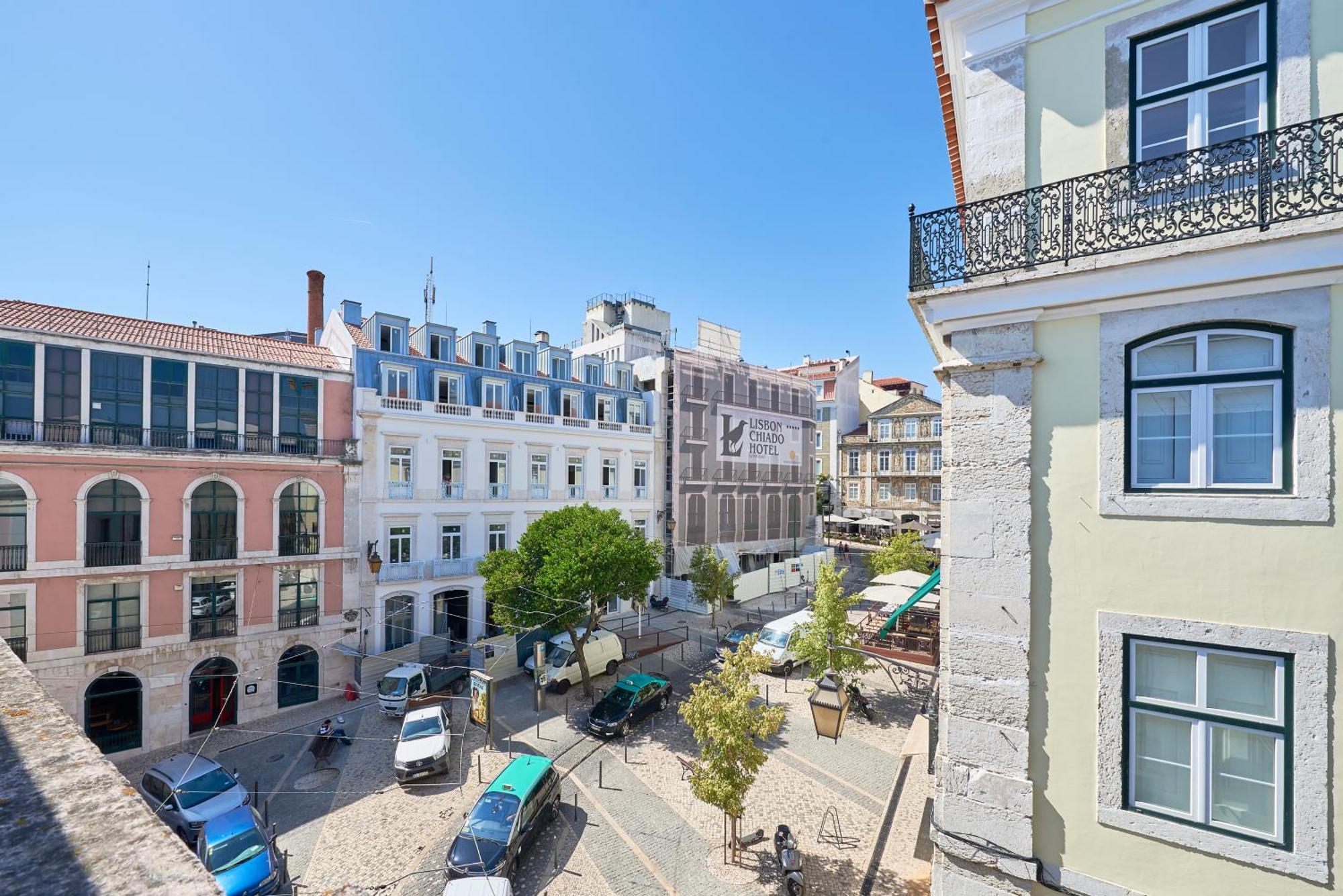 Ferienwohnung Casa Portuguesa Carmo Lisboa Exterior foto