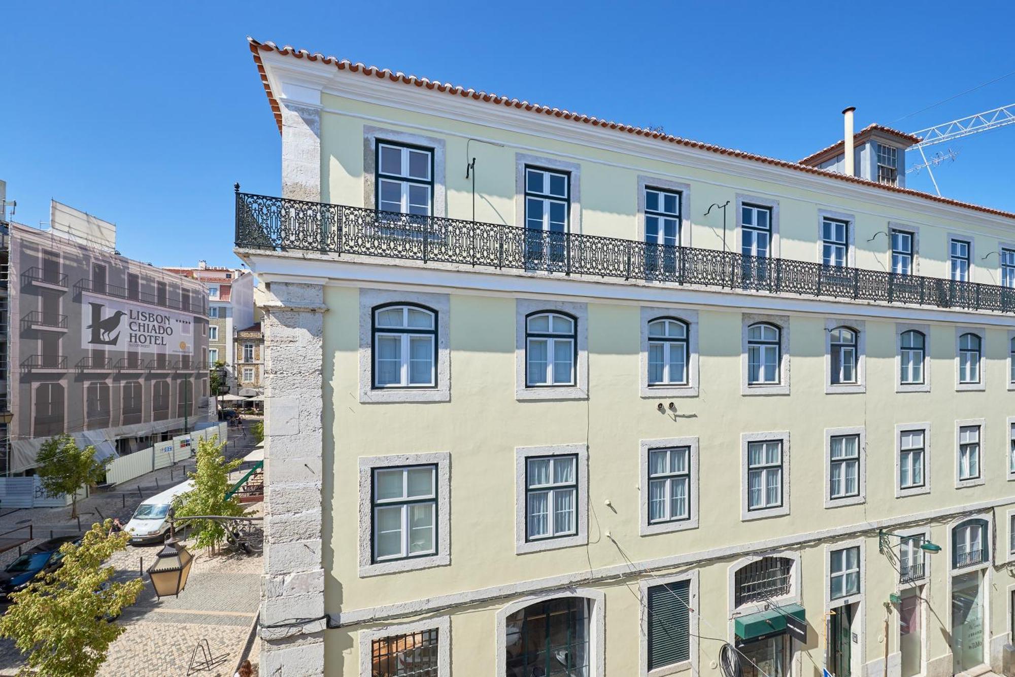 Ferienwohnung Casa Portuguesa Carmo Lisboa Exterior foto