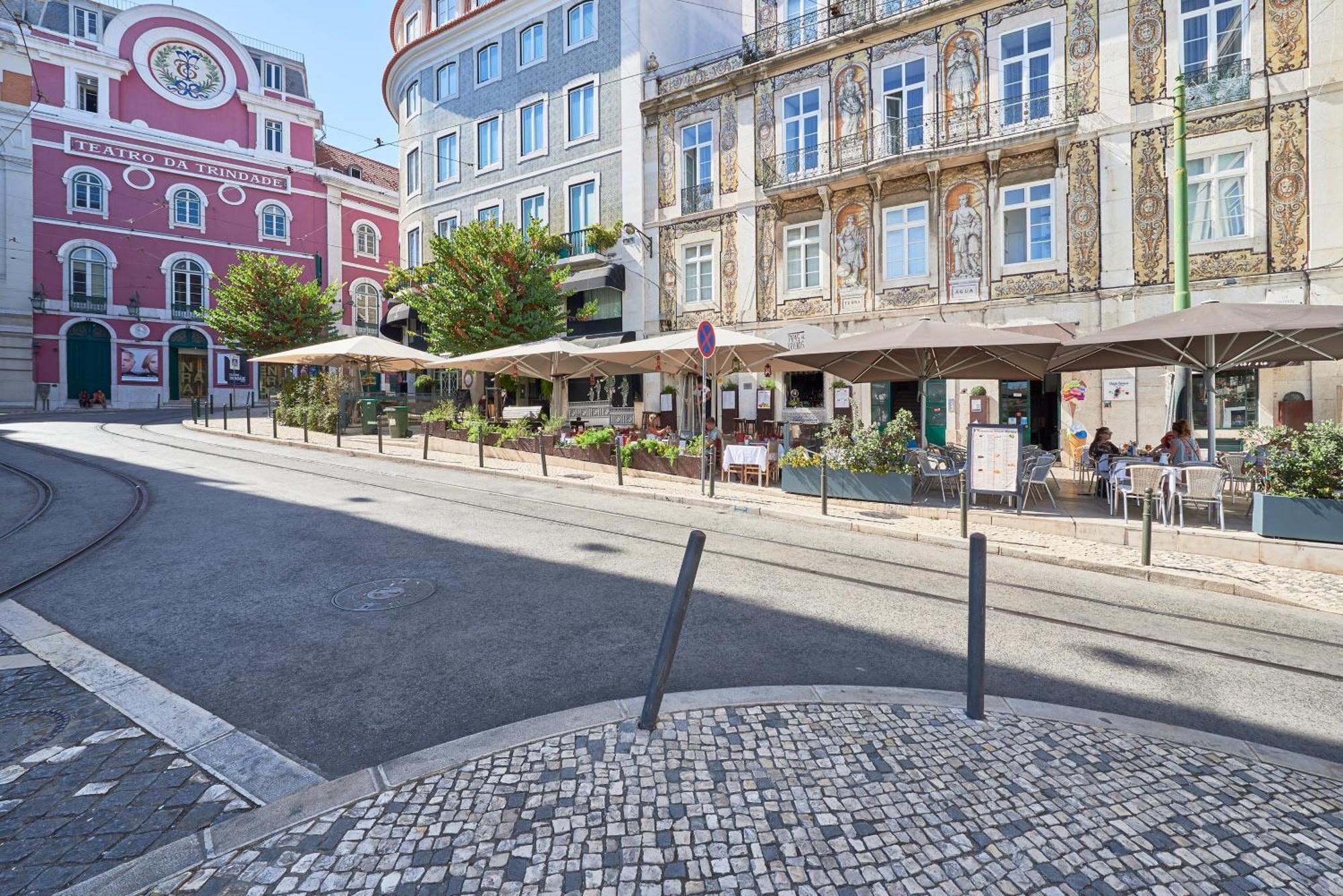 Ferienwohnung Casa Portuguesa Carmo Lisboa Exterior foto